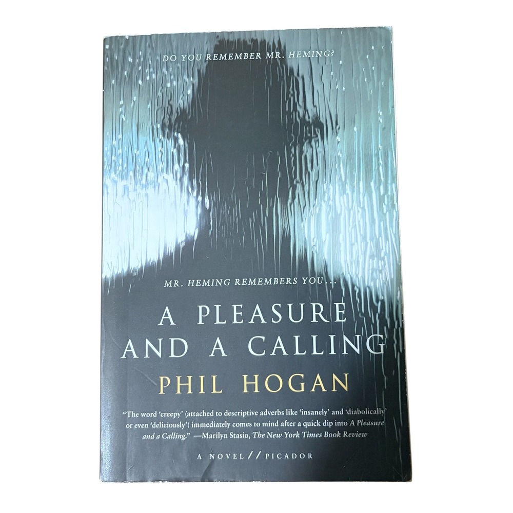 A Pleasure and a Calling Phil Hogan Paperback Thriller Novel Book Picador‎